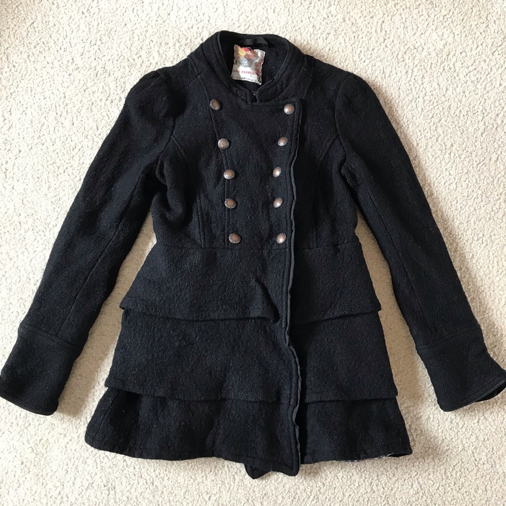 Free People Wool coat